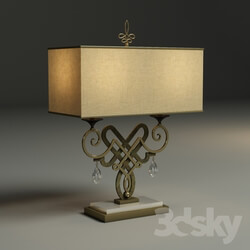 Table lamp - THEODORE ALEXANDER The Fancy Knot Lamp 
