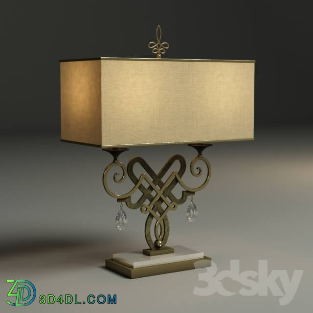 Table lamp - THEODORE ALEXANDER The Fancy Knot Lamp