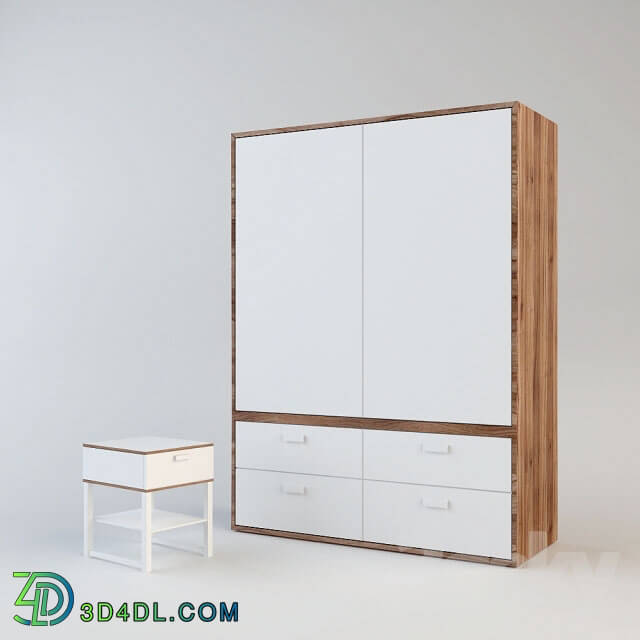 Wardrobe _ Display cabinets - Wardrobe and dresser