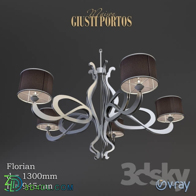 Ceiling light - Giusti_Portos_Florian_lustra