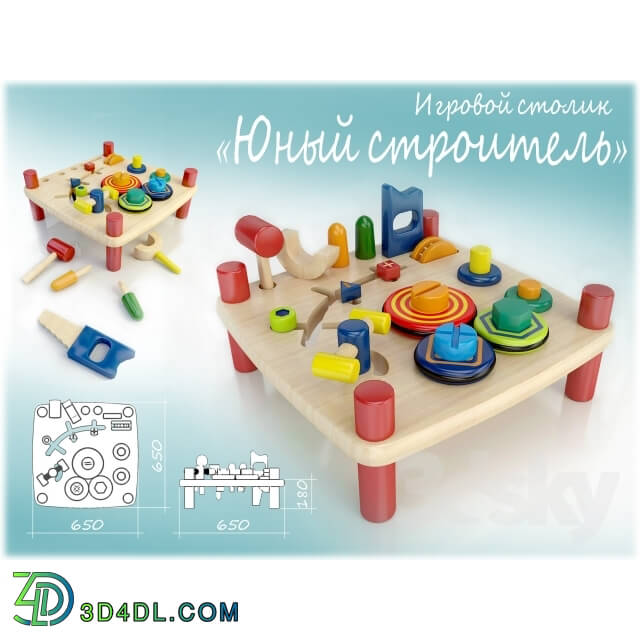 Toy - _Gaming table_ Junior Builder _