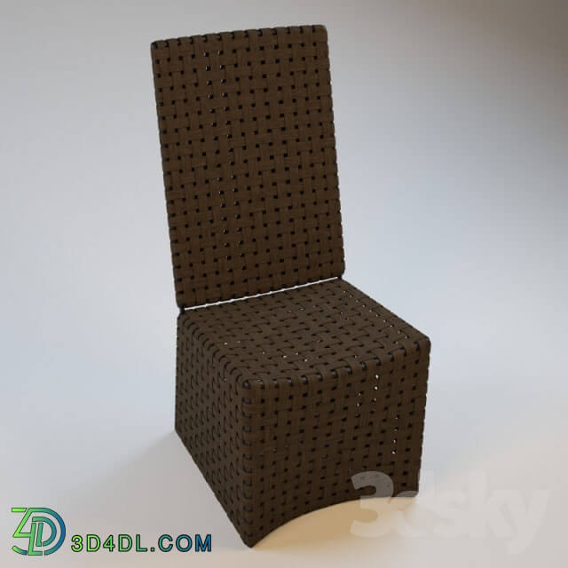 Chair - Wicker Chair with high back