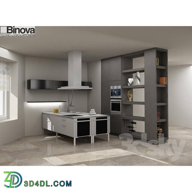 Kitchen - set scene Binova kitchens