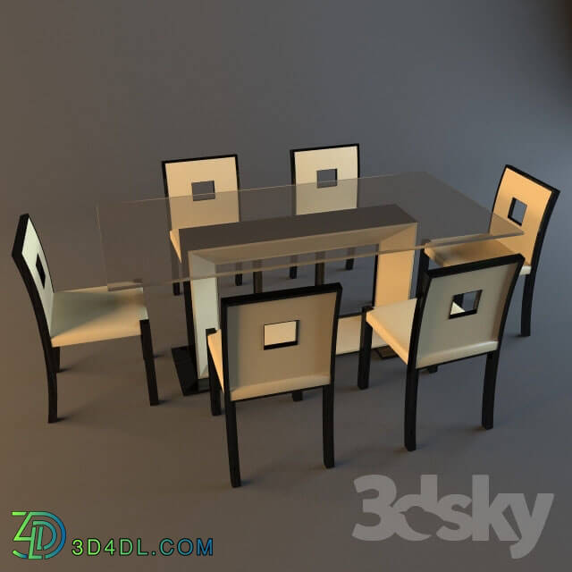 Table _ Chair - Kitchen furniture set VINOTTI