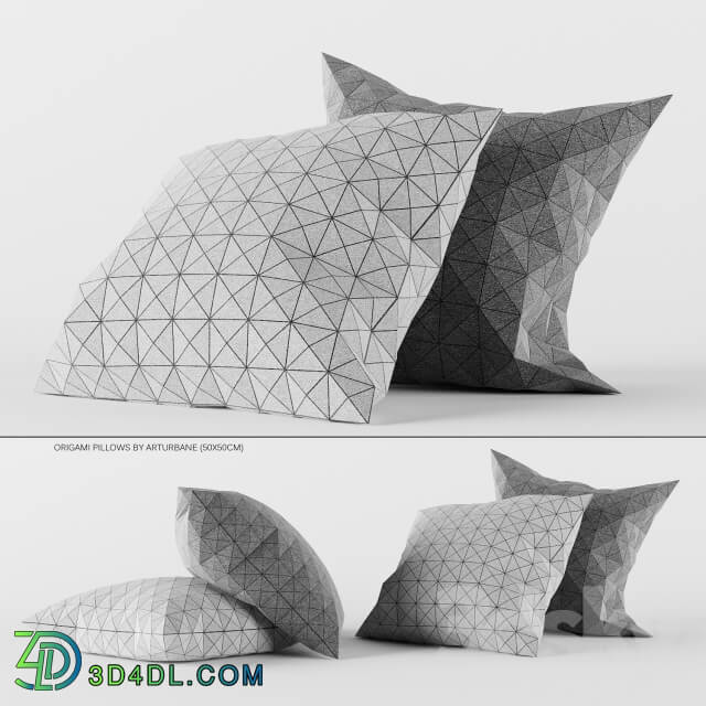 Pillows - Origami pillows by arturbane