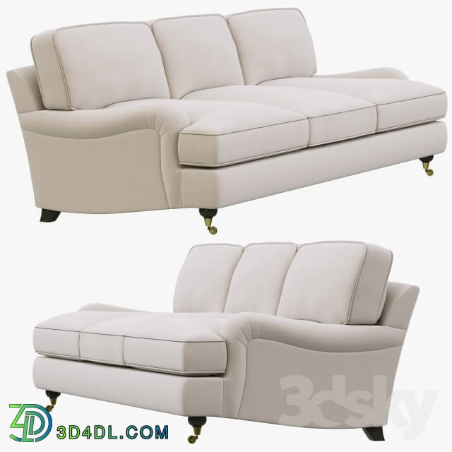 Sofa - Restoration Hardware English Roll Arm Upholstered Sofa