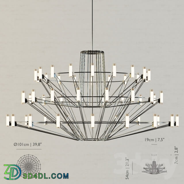 Ceiling light - Moooi coppelia