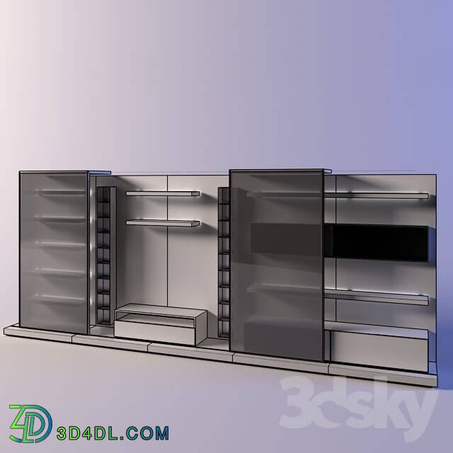 Wardrobe _ Display cabinets - Modular system for Off-shore_ confidante sofa factory.