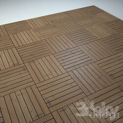 Miscellaneous - Wooden Floor square deck 