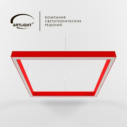 Ceiling light - ARTLIGHT_ART-PROF_LED_square 