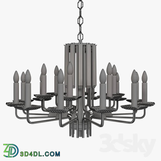 Ceiling light - Faustig - Chandelier 63412-18