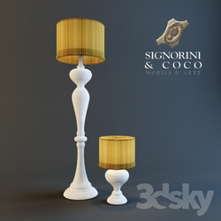 Floor lamp - Floor lamp and table lamp Signorini _amp_ coco_ Carlotta 