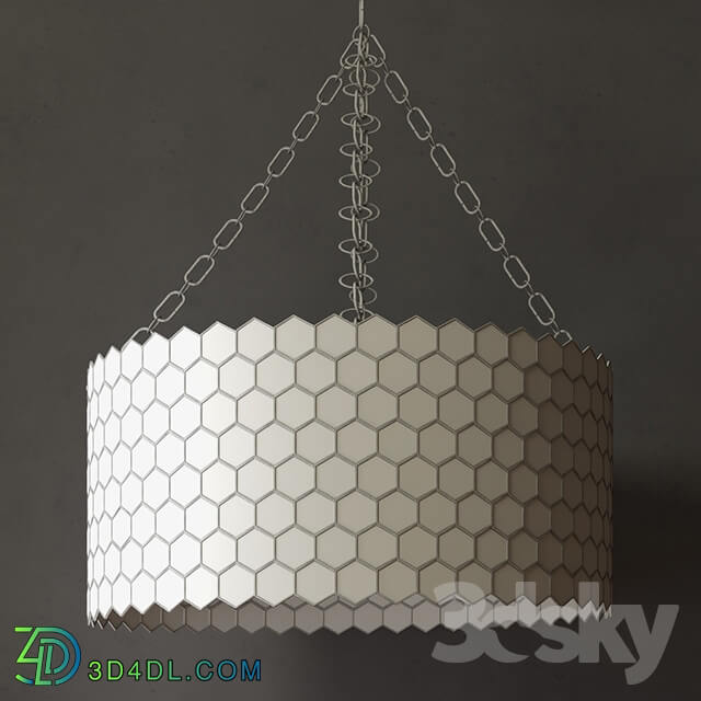 Ceiling light - Hogan Capiz 3-Light Pendant