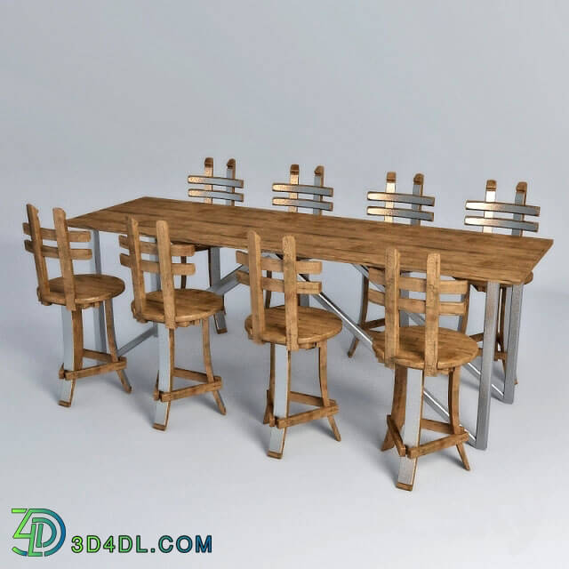 Table _ Chair - table and chair for bar