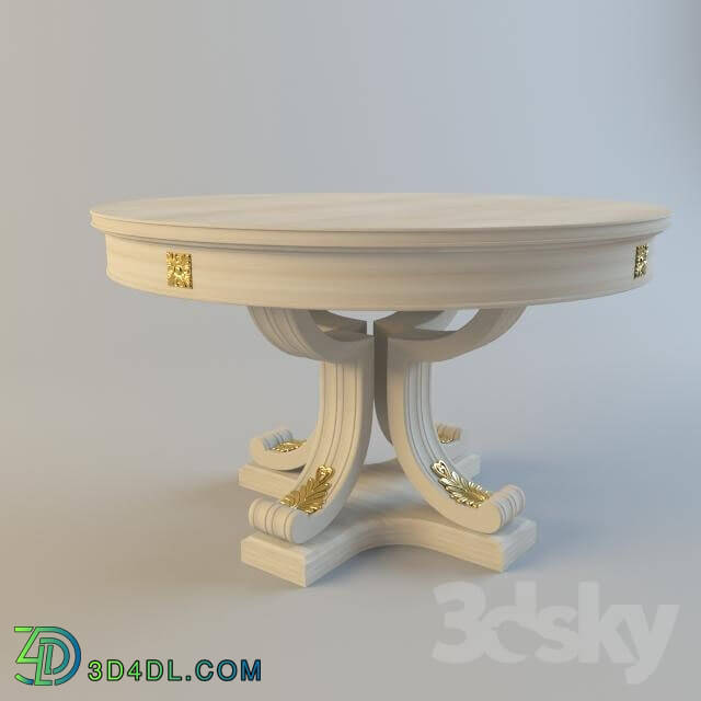 Table - round table