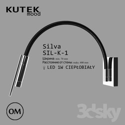 Wall light - Kutek Mood _Silva_ SIL-K-1 