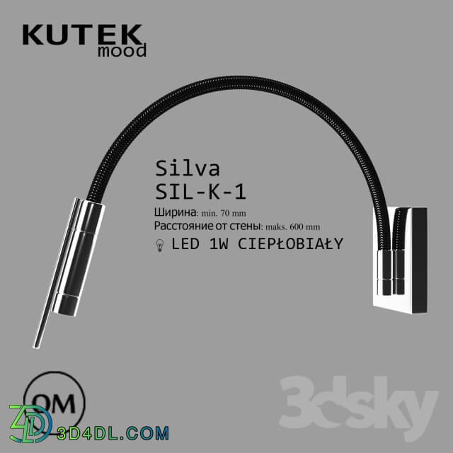 Wall light - Kutek Mood _Silva_ SIL-K-1