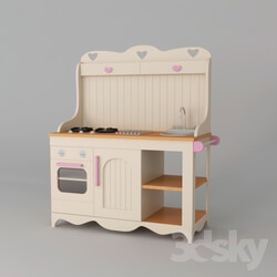 Toy - Children_s toy kitchen wooden Prairie Kidkraft 