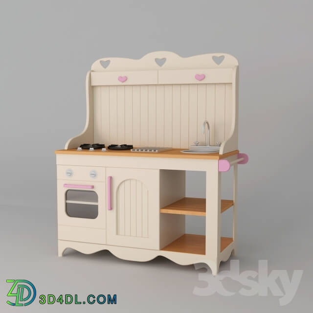 Toy - Children_s toy kitchen wooden Prairie Kidkraft