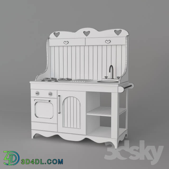 Toy - Children_s toy kitchen wooden Prairie Kidkraft