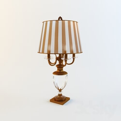 Table lamp - Golden table lamp 