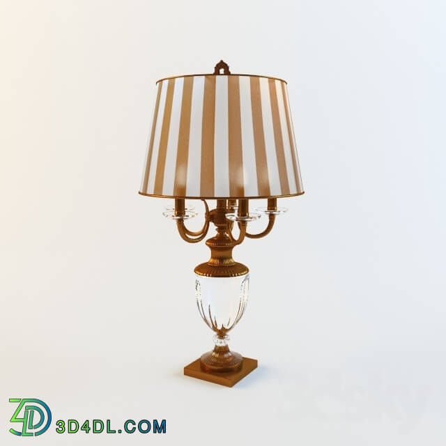 Table lamp - Golden table lamp