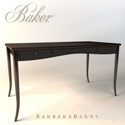 Table - Barbara Barry Caned Desk for McGuire 