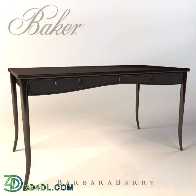 Table - Barbara Barry Caned Desk for McGuire