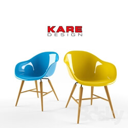 Chair - kare chair with armrest 