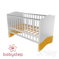 Bed - OM Cot-transformer baby babystep Classic_ growing 