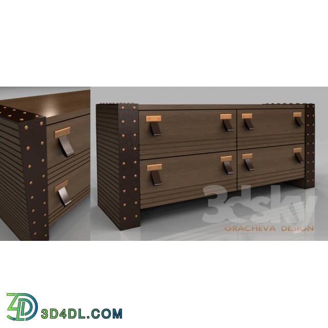 Sideboard _ Chest of drawer - Gracheva Design