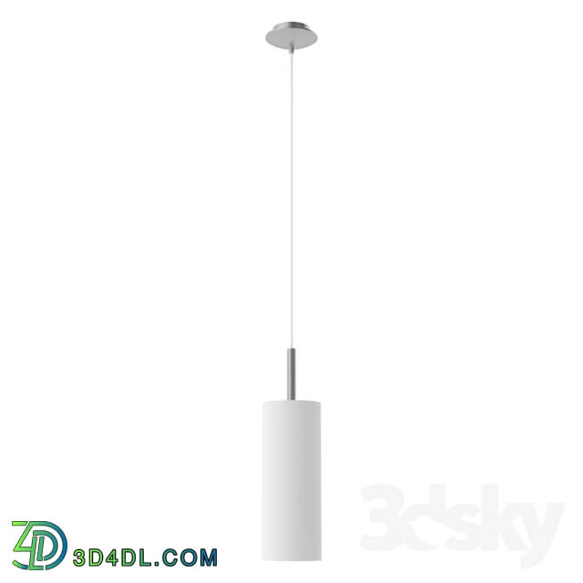 Ceiling light - 85977 Suspension TROY 3_ 1X60W _E27__ nickel matt _ white