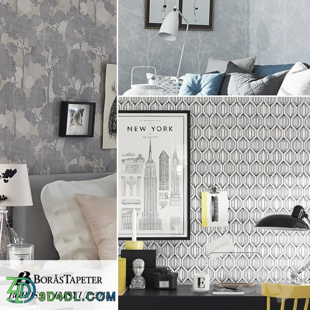 Wall covering - Wallpapers Borastapeter_ Borosan EasyUp 2014