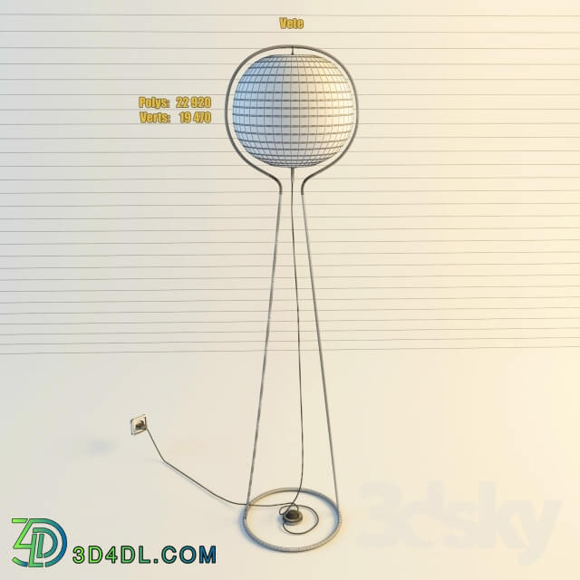 Floor lamp - Vete_torsher