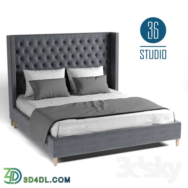 Bed - OM Double bed model B06315 from Studio 36
