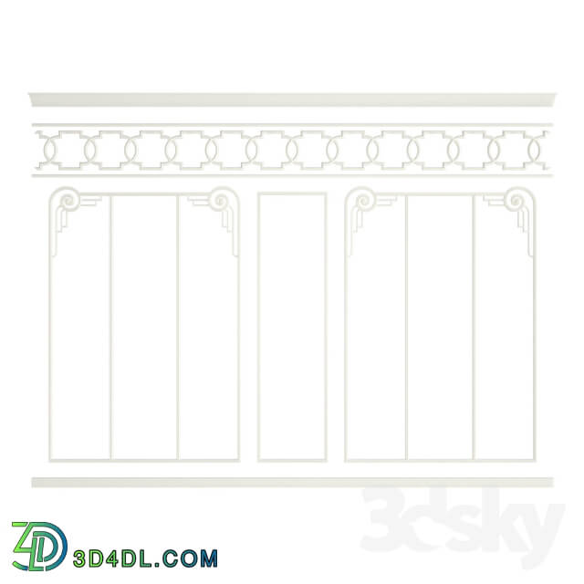 Decorative plaster - Wall RODECOR Erte F3 77443AR