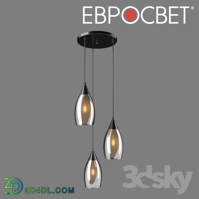 Ceiling light - OHM Suspension lamp Eurosvet 50085_3 Cosmic