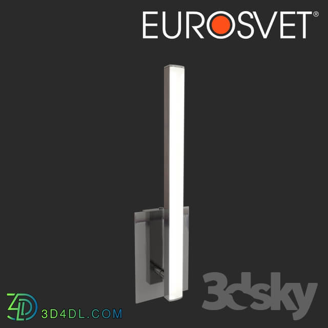 Wall light - OHM LED wall light Eurosvet 90020_1 chrome