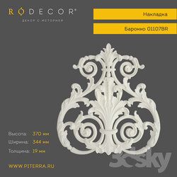 Decorative plaster - Pad RODECOR Baroque 01107BR 