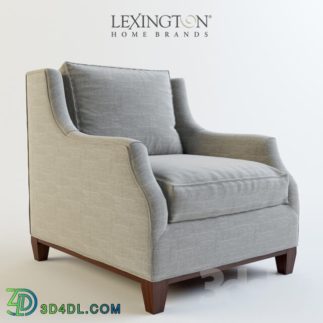 Arm chair - Lexington_Conrad Chair _amp_ Conrad Ottoman