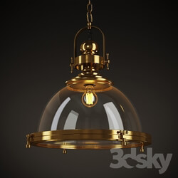 Ceiling light - GRAMERCY HOME - POLOMNA CHANDELIER CH100-1-BRS 