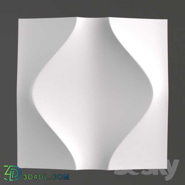 3D panel - Decorative wall panel 03