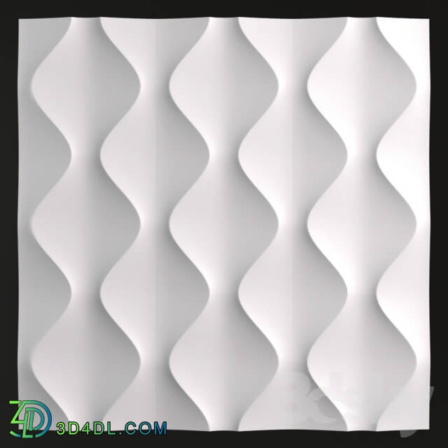 3D panel - Decorative wall panel 03