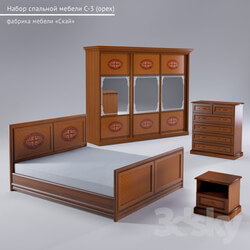Other - Set of bedroom furniture C-3 _walnut_ 
