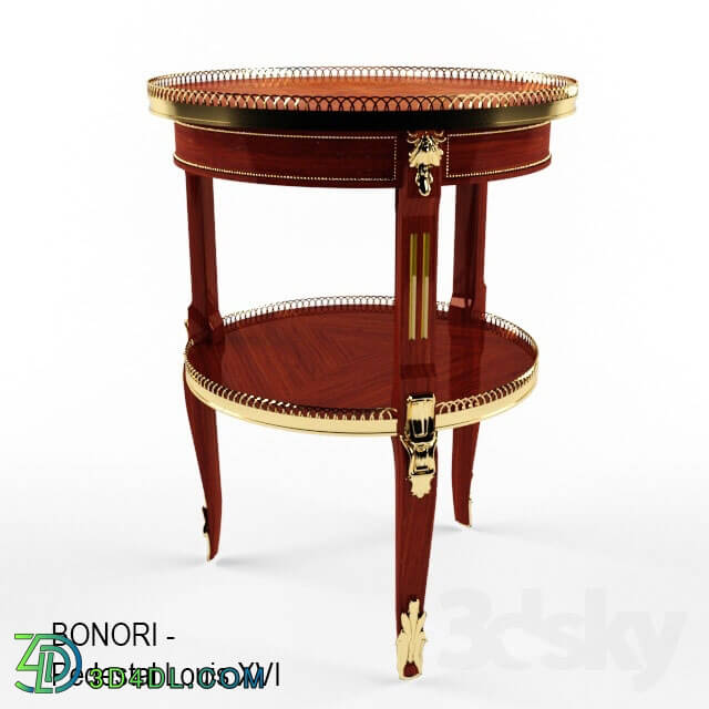 Table - Bonora - Pedestal Louis XVI