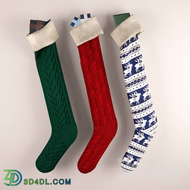 Other decorative objects - Christmas socks