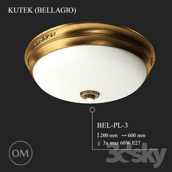Ceiling light - KUTEK _BELLAGIO_ BEL-PL-3 