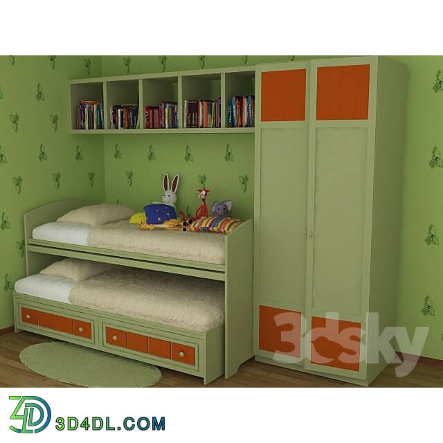 Full furniture set - Children_s furniture