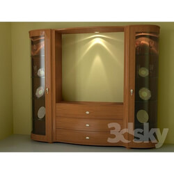 Wardrobe _ Display cabinets - Elegant wardrobe TV 