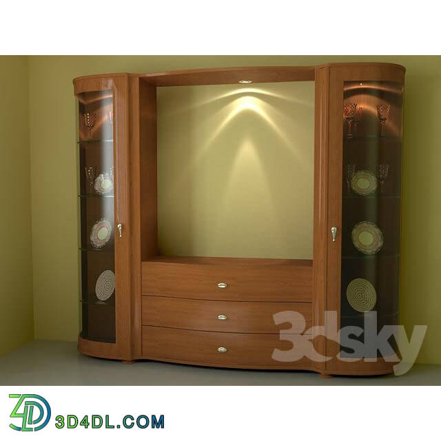 Wardrobe _ Display cabinets - Elegant wardrobe TV